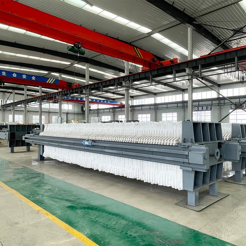 壓濾機車間圖片 壓濾機車間圖片